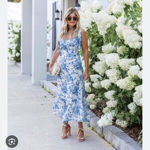 REFORMATION Nikita Pompadour Dress